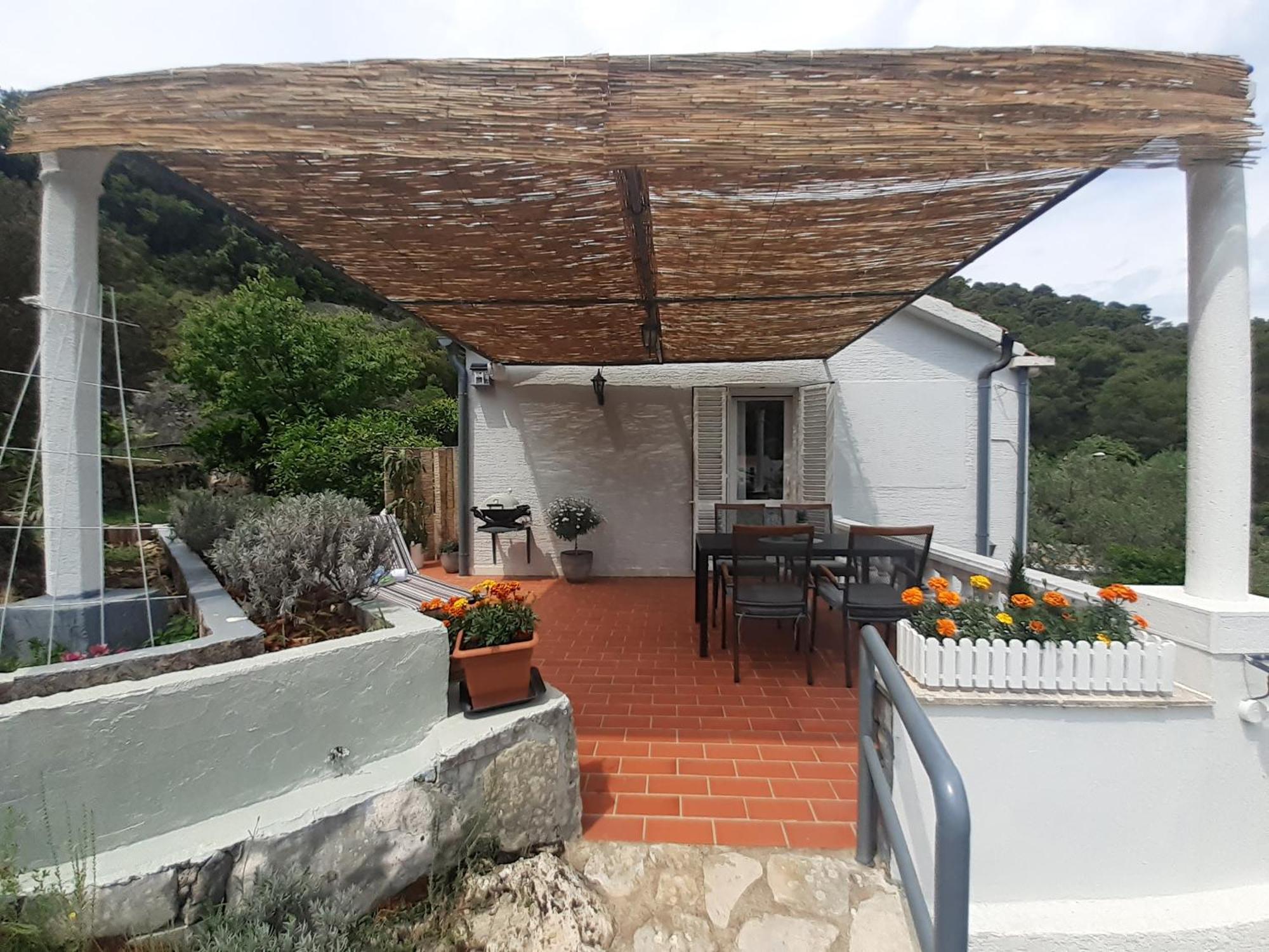 Apartment Nadine Mljet Mit Meerblick Okuklje Exteriör bild